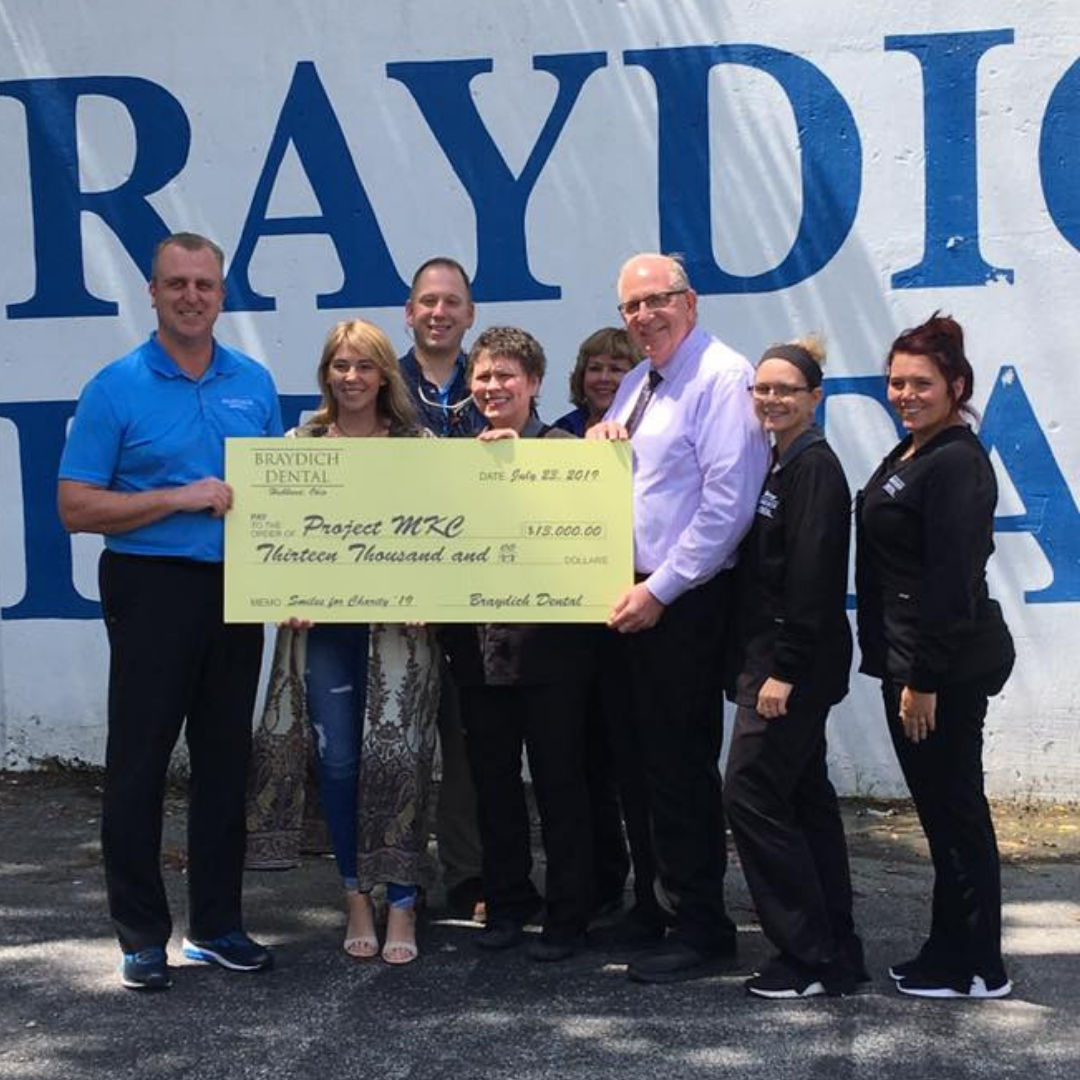 Braydich Dental Donates 13,000 to Project Making Kids Count Hubbard