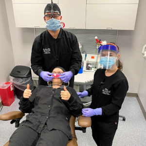Patient Receiving Sedation Dentistry